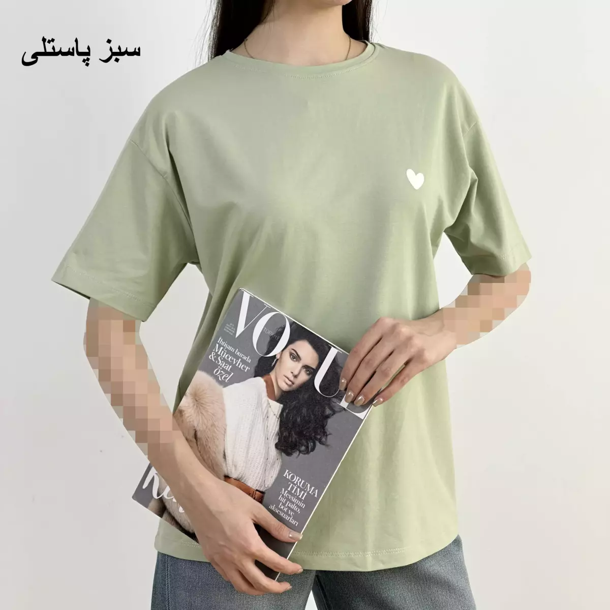 تیشرت قلبی 1008125