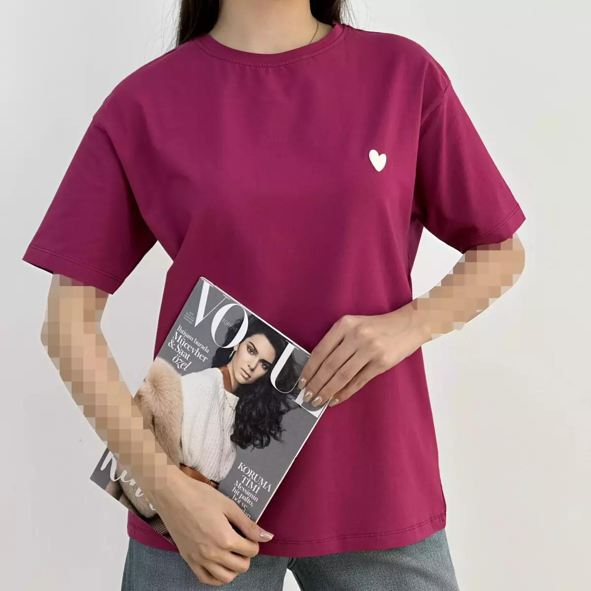 تیشرت قلبی 1008125