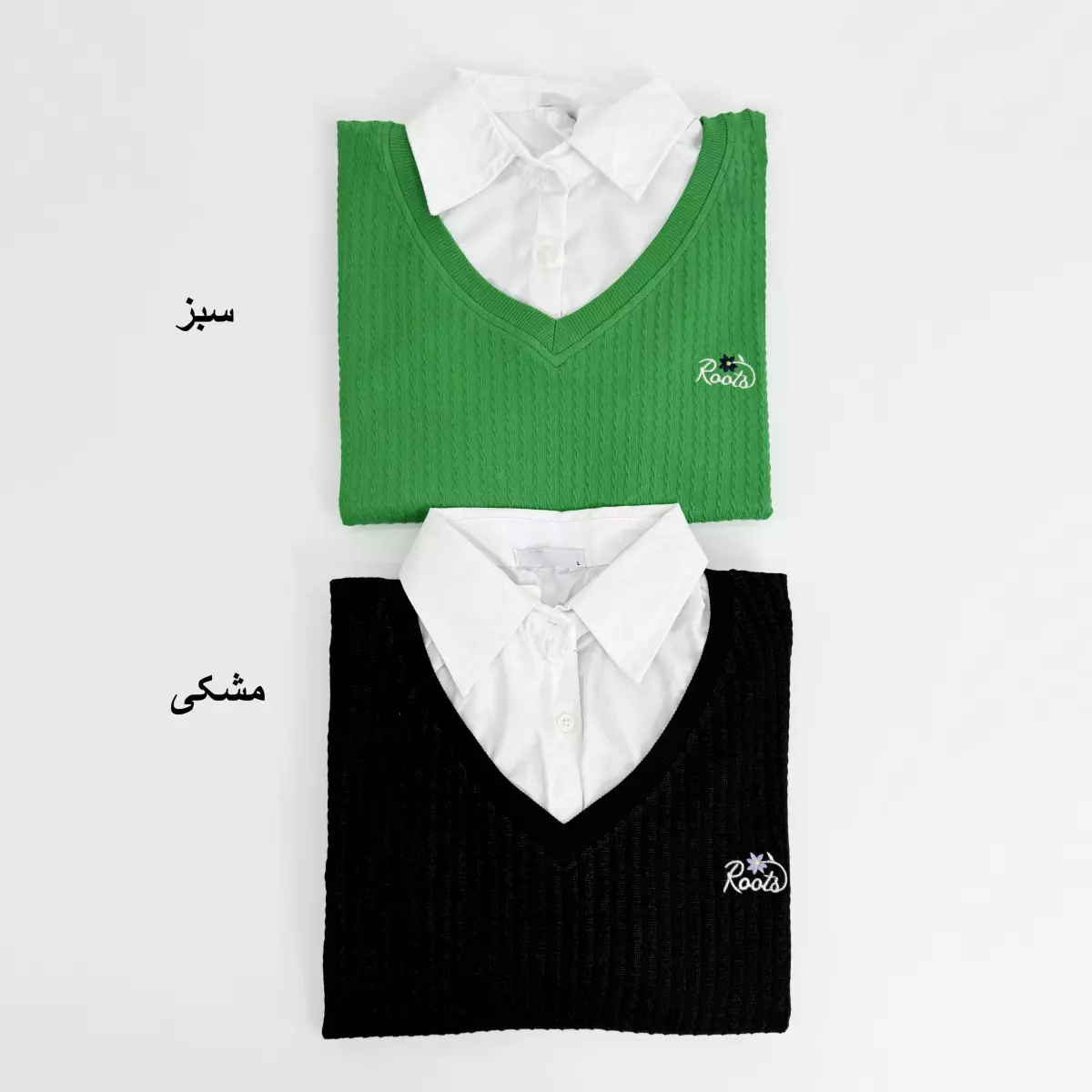 بلوز یقه نساجی 1008123