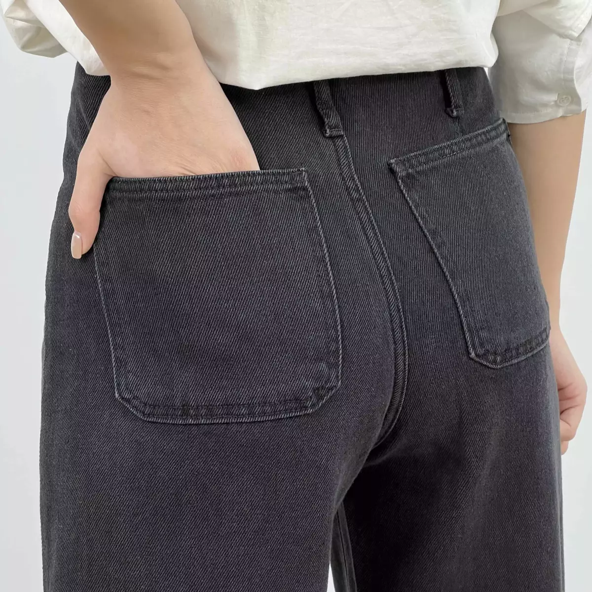 شلوار جین واید لگ 1008130