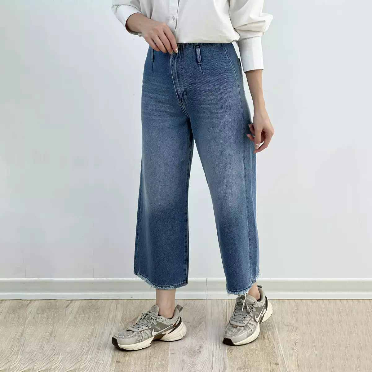 شلوار جین واید لگ 1008174