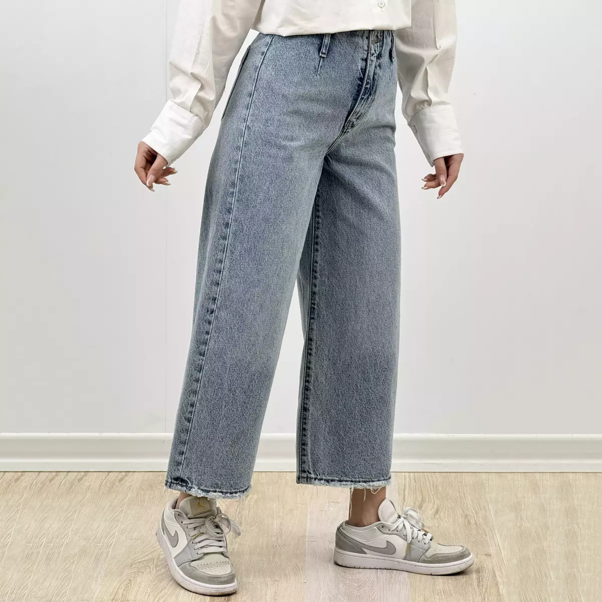 شلوار جین واید لگ 1008185