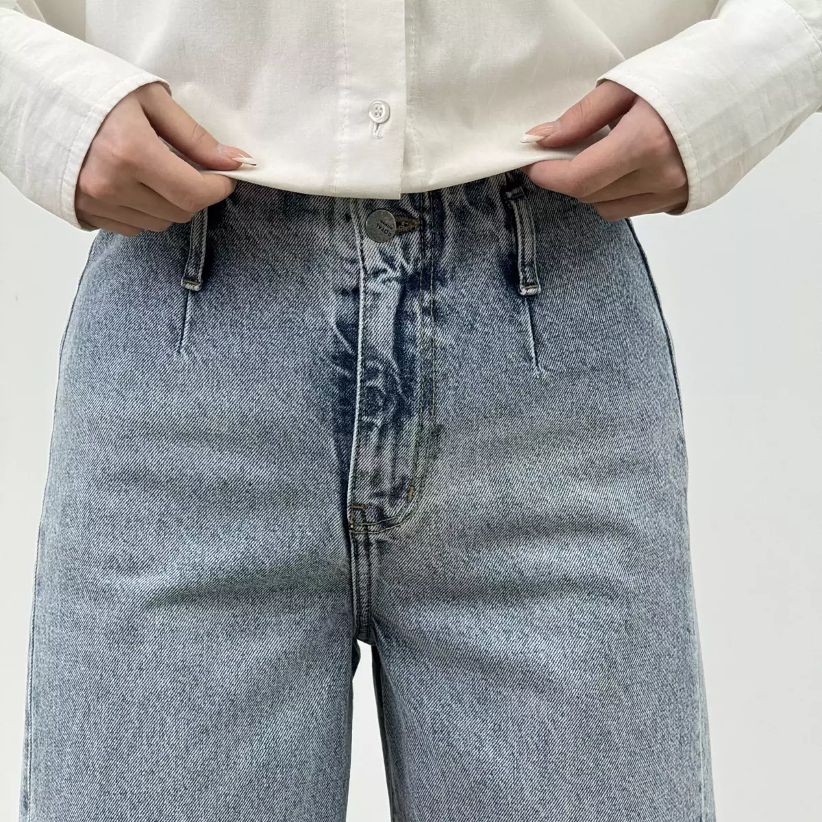 شلوار جین واید لگ 1008185