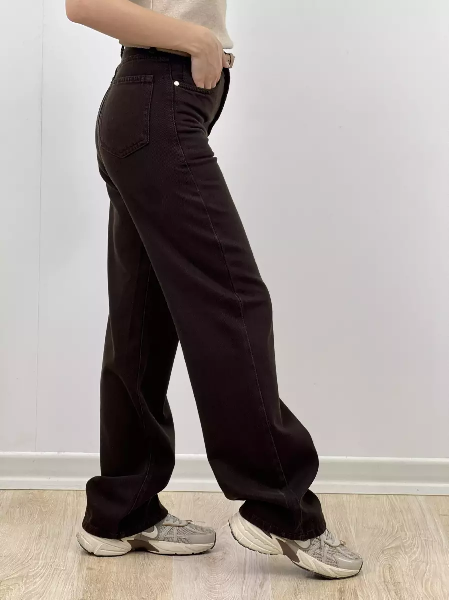 شلوار جین نیم بگ 1008180