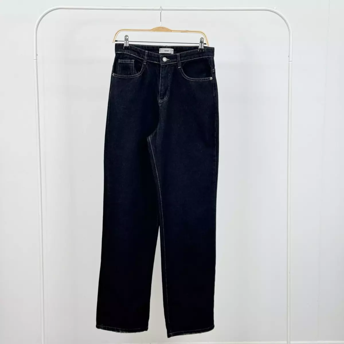 شلوار جین نیم بگ 1008158