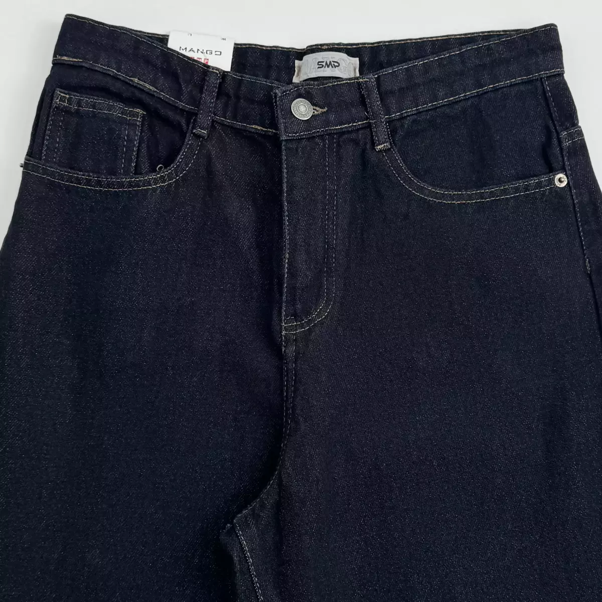 شلوار جین نیم بگ 1008158