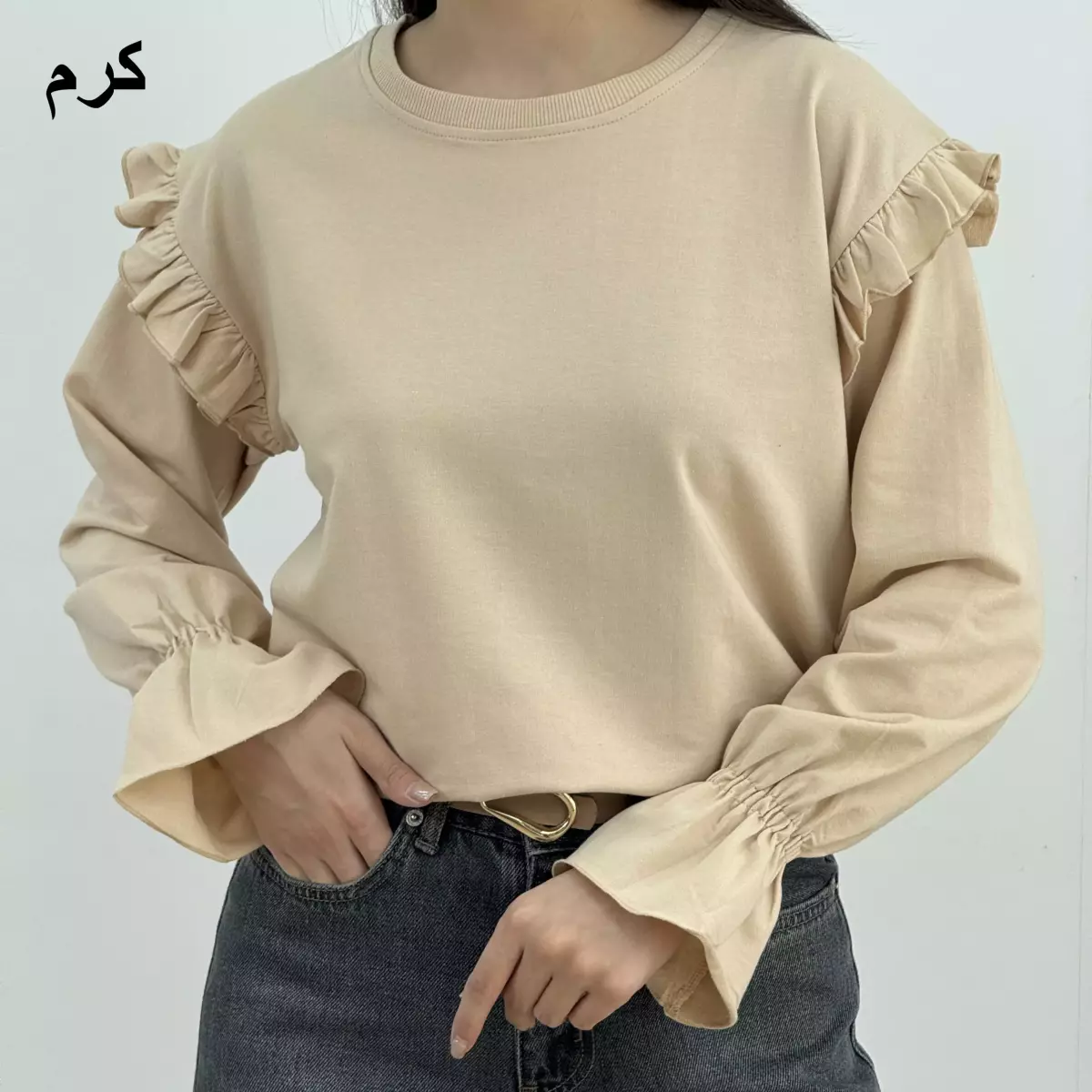 بلوز چین دار 1007282