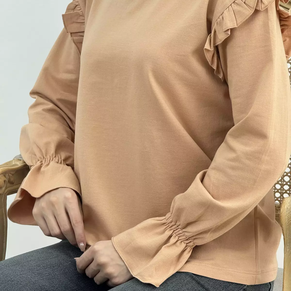 بلوز چین دار 1007282