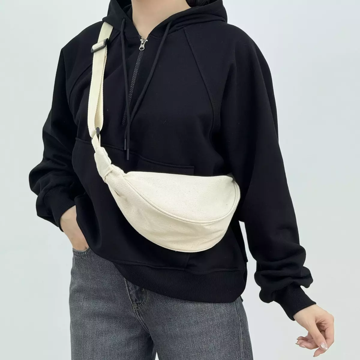 هودی نیم زیپ 1007843