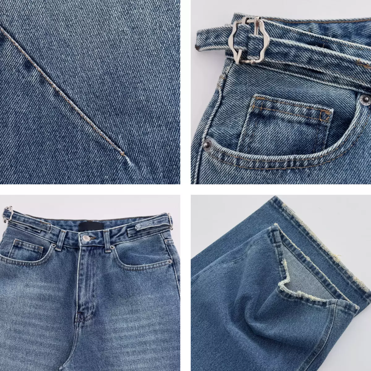 شلوار جین فول بگ 1008212