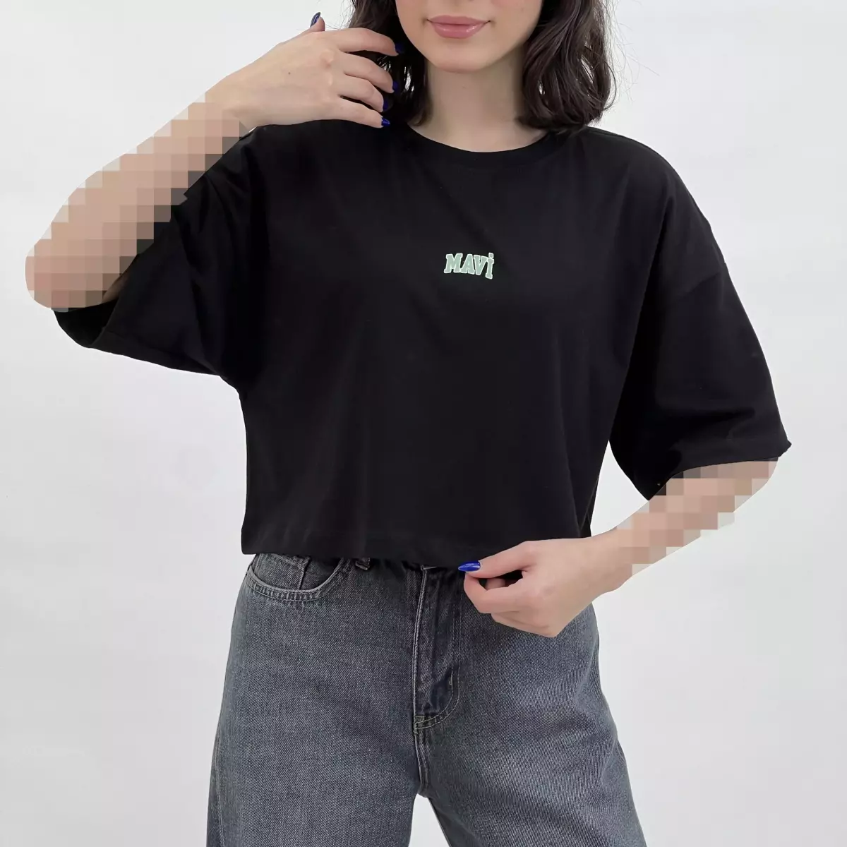 تیشرت ماوی 1008375