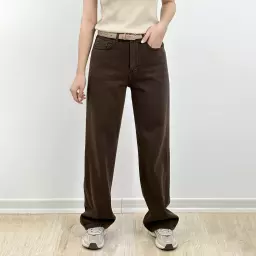 شلوار جین نیم بگ 1008109