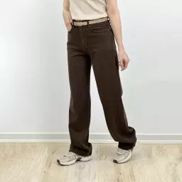 شلوار جین نیم بگ 1008109