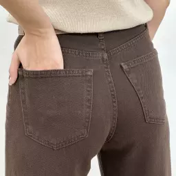 شلوار جین نیم بگ 1008109