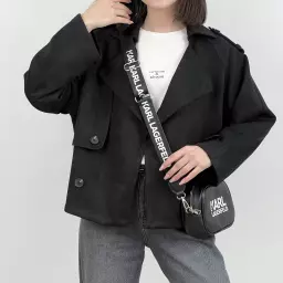 ترنچ کت سویید 1007859