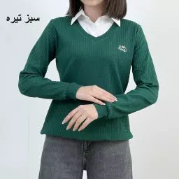 بلوز یقه نساجی 1008123