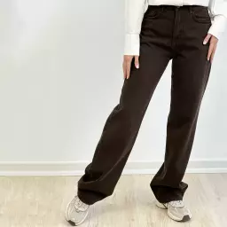 شلوار جین نیم بگ 1008160