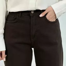 شلوار جین نیم بگ 1008160