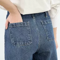 شلوار جین واید لگ 1008173