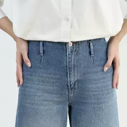 شلوار جین واید لگ 1008174