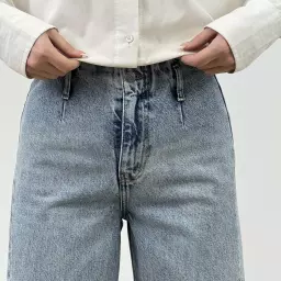 شلوار جین واید لگ 1008185