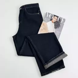 شلوار جین نیم بگ 1008158