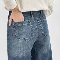 شلوار جین واید لگ 1008214