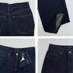 شلوار جین نیم بگ 1008256