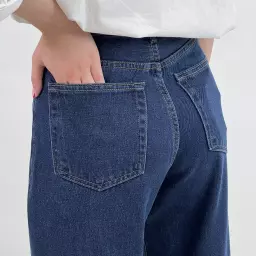 شلوار جین نیم بگ 1008197