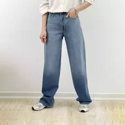 شلوار جین نیم بگ 1008213