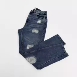 شلوار جین مام فیت 1008336