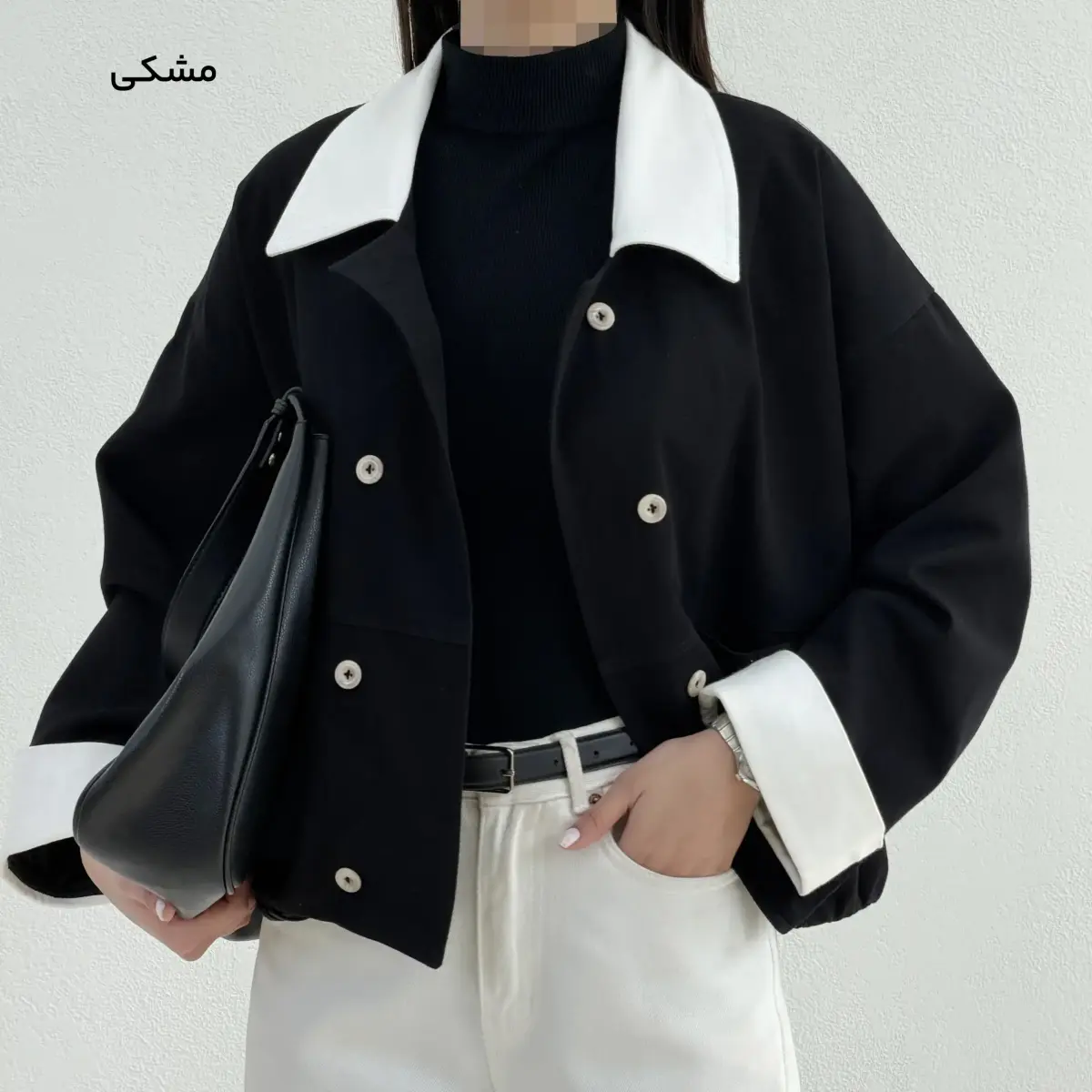 کت زنانه کتان آستین دوبل | آی بولک