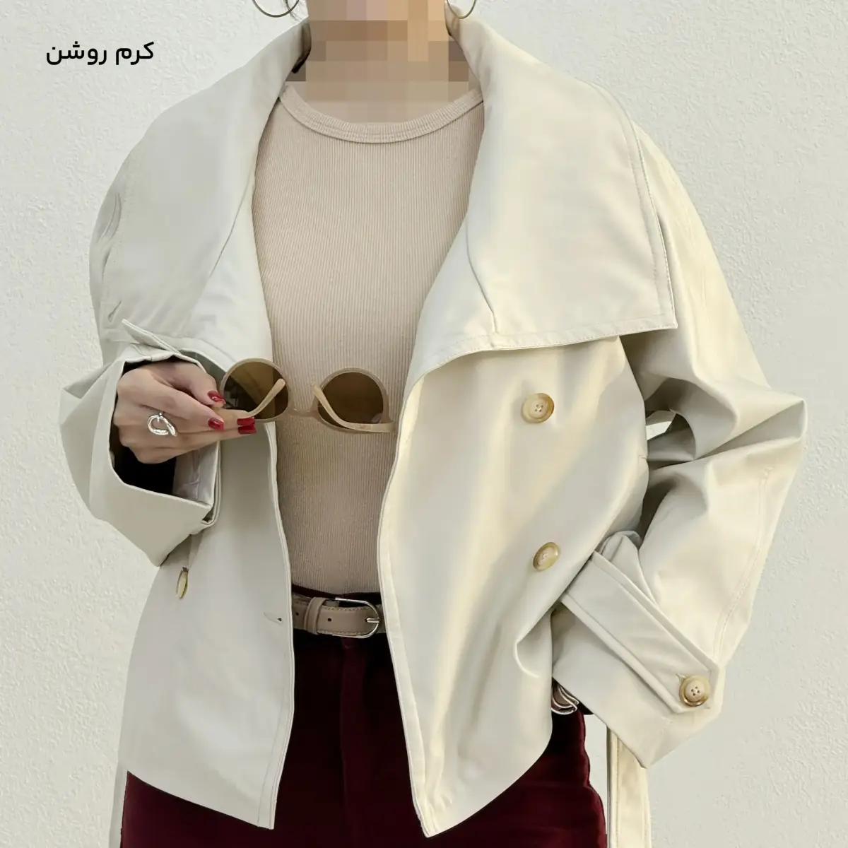 کت چرم کوتاه زنانه سونیا | آی بولک
