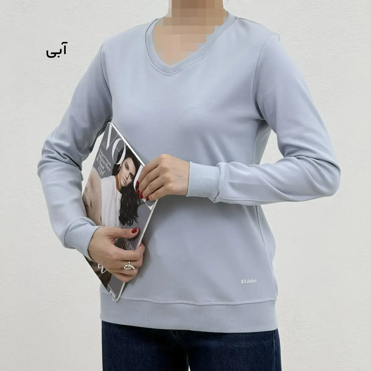 بلوز زنانه نخ و پنبه بیسیک | آی بولک