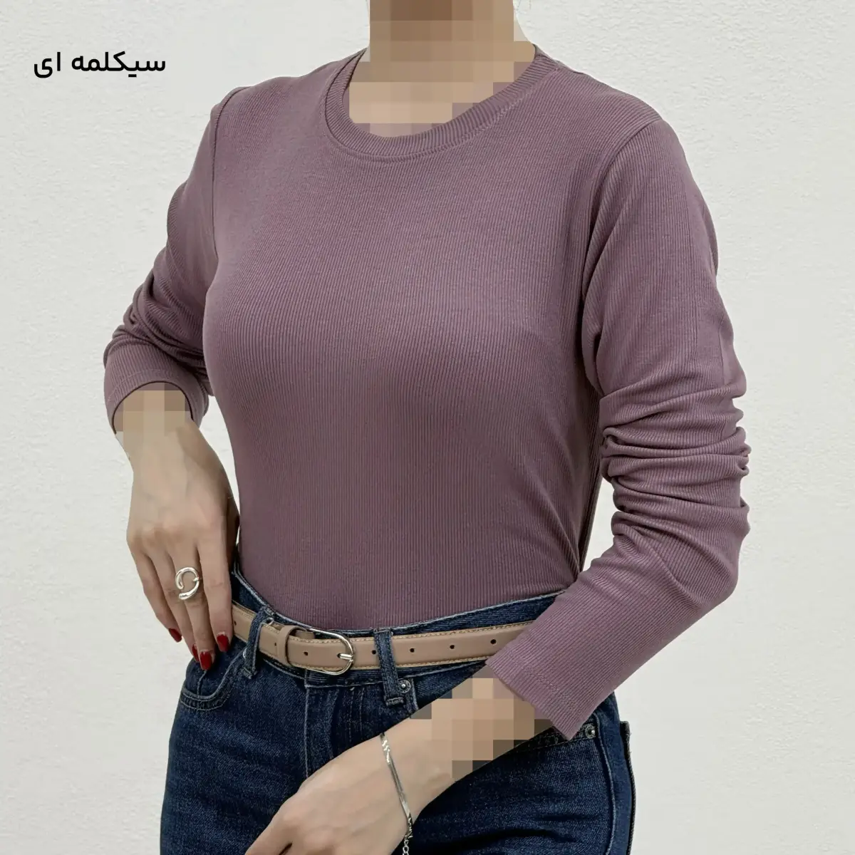 بلوز زنانه پنبه کبریتی رنگی | آی بولک