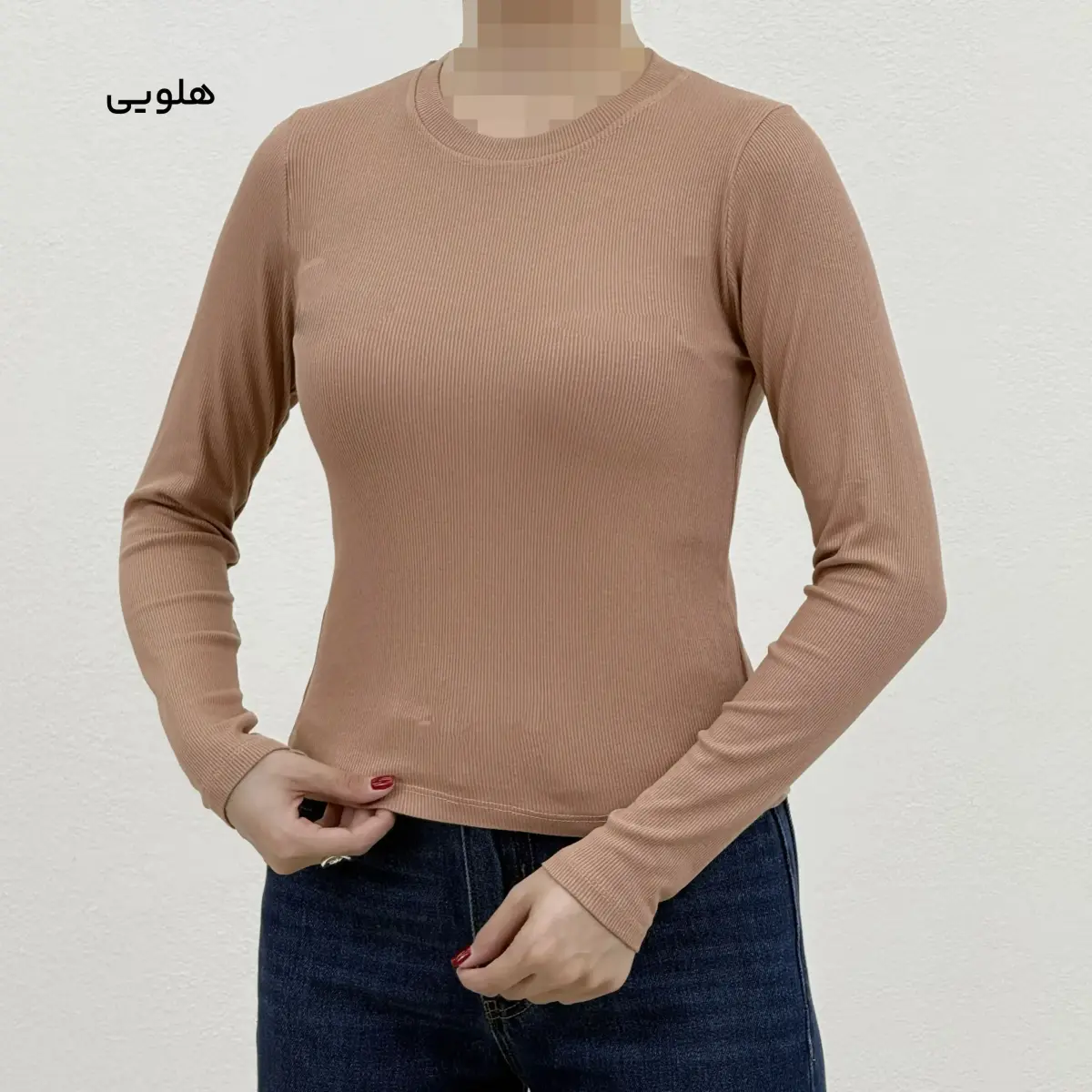 بلوز زنانه پنبه کبریتی رنگی | آی بولک