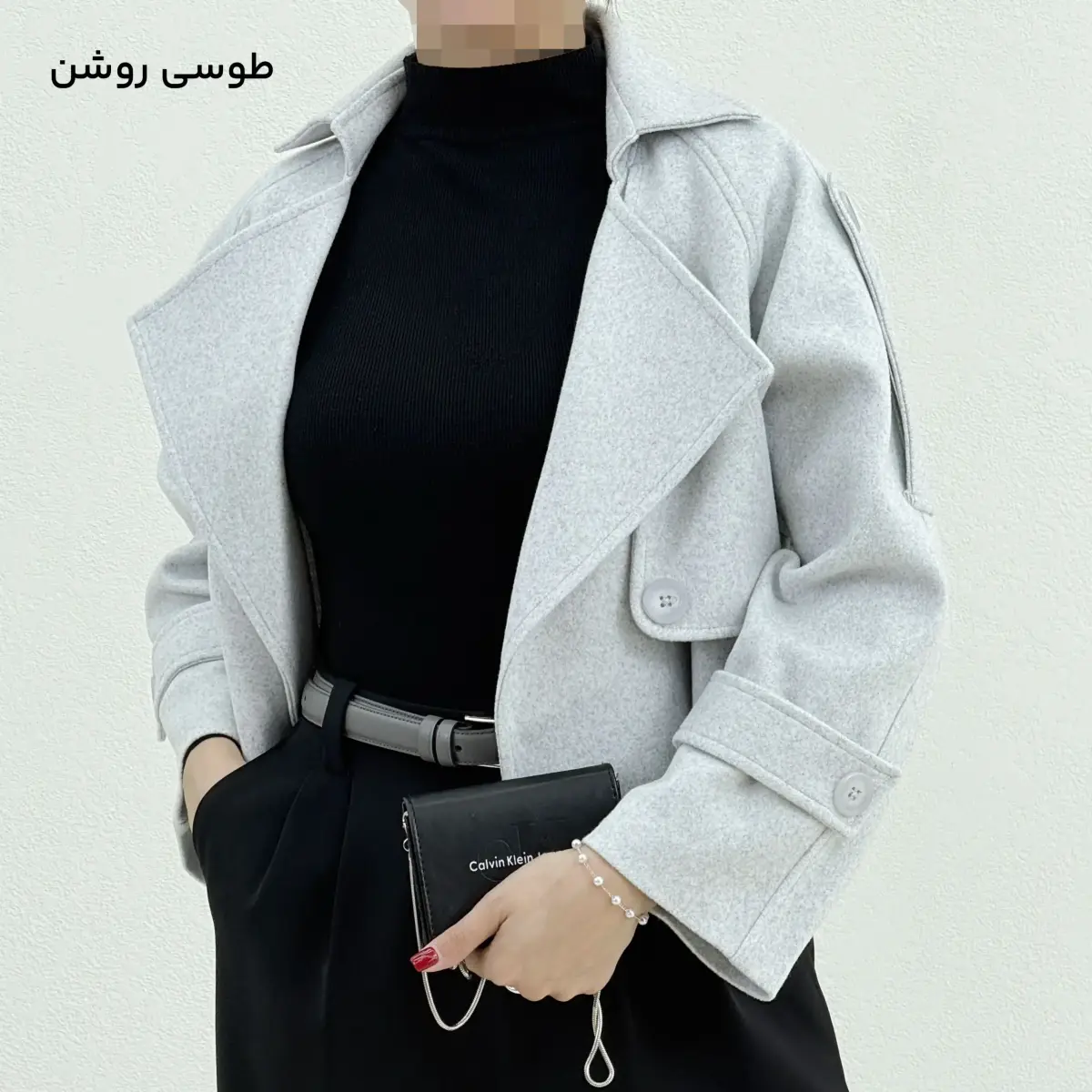 کت فوتر کوتاه زنانه مینیمال | آی بولک
