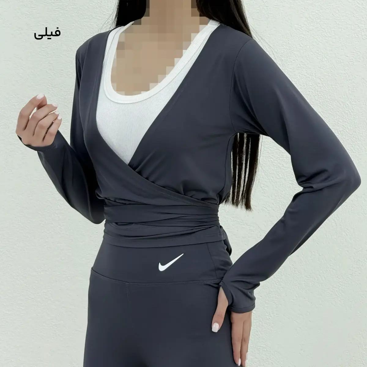 کراپ زنانه فلامنت بندی | آی بولک