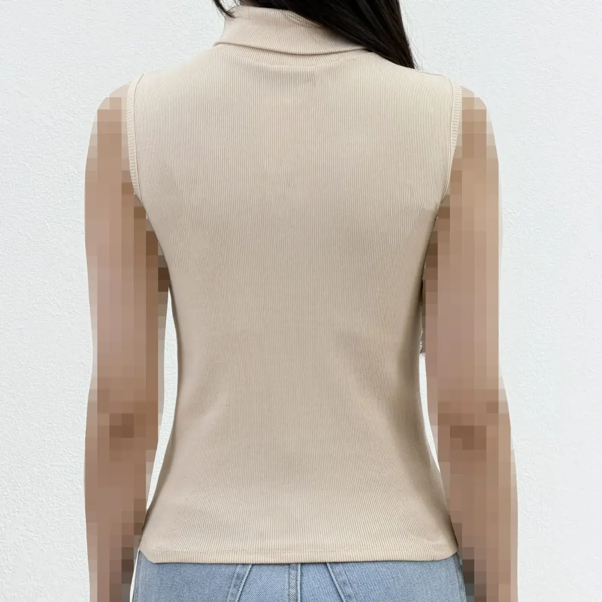 تاپ یقه اسکی زنانه کبریتی | آی بولک