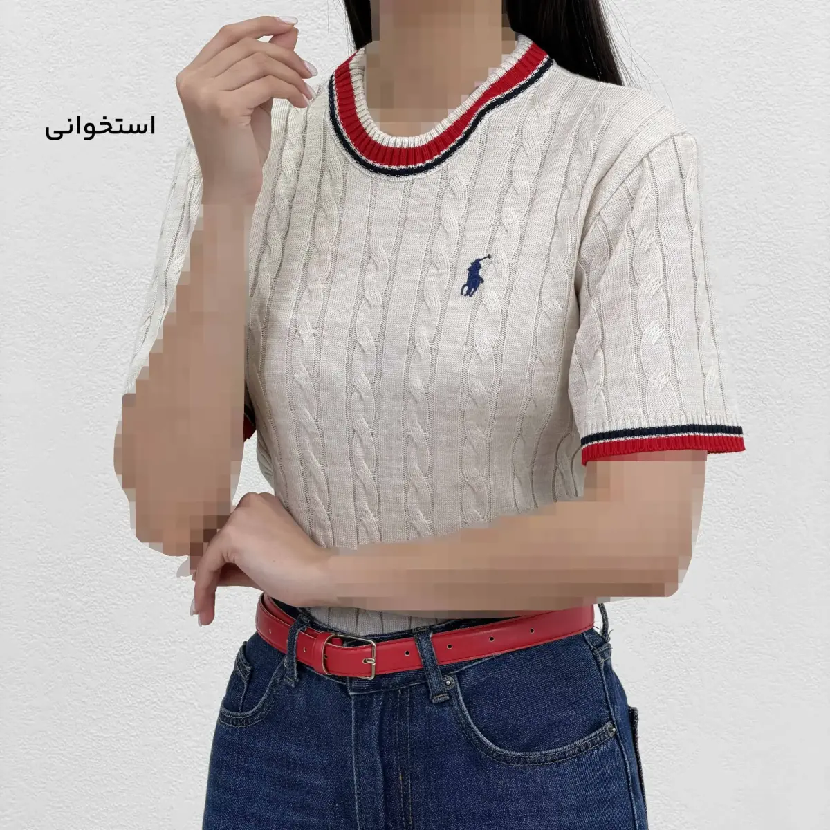 تیشرت بافت زنانه پولو | آی بولک