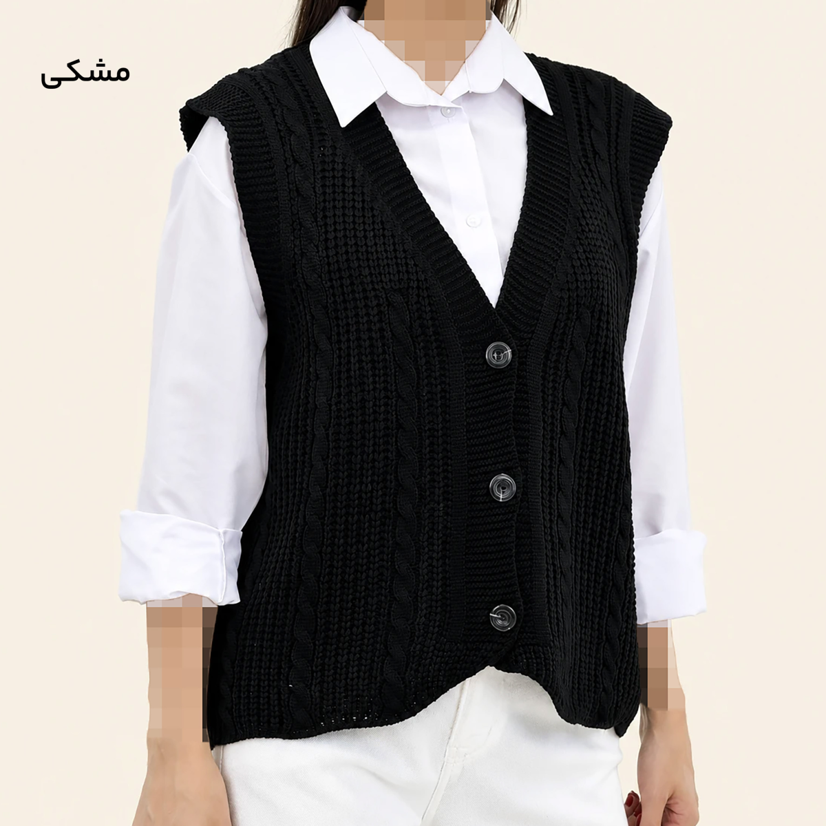 ژیله بافت زنانه طرح پیچ | سایلا