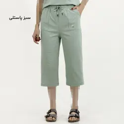 شلوارک زنانه نخ و پنبه گلدوزی | آی بولک