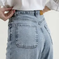 شلوار جین TALL بگی آبی روشن | آی بولک