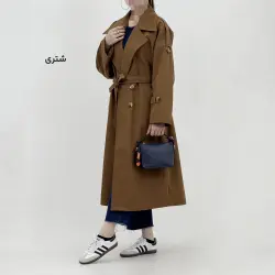 ترنچ کت بلند زنانه سونیا | آی بولک