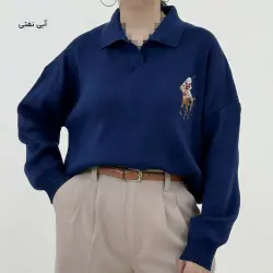 پلیور بافت زنانه پولو | آی بولک