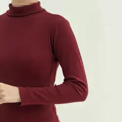 بلوز زنانه یقه اسکی کبریتی | آی بولک
