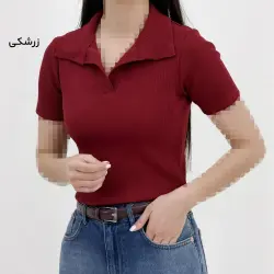 پولوشرت زنانه کبریتی رنگی | آی بولک