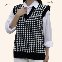 ژیله بافت زنانه طرح پیچازی |سایلا