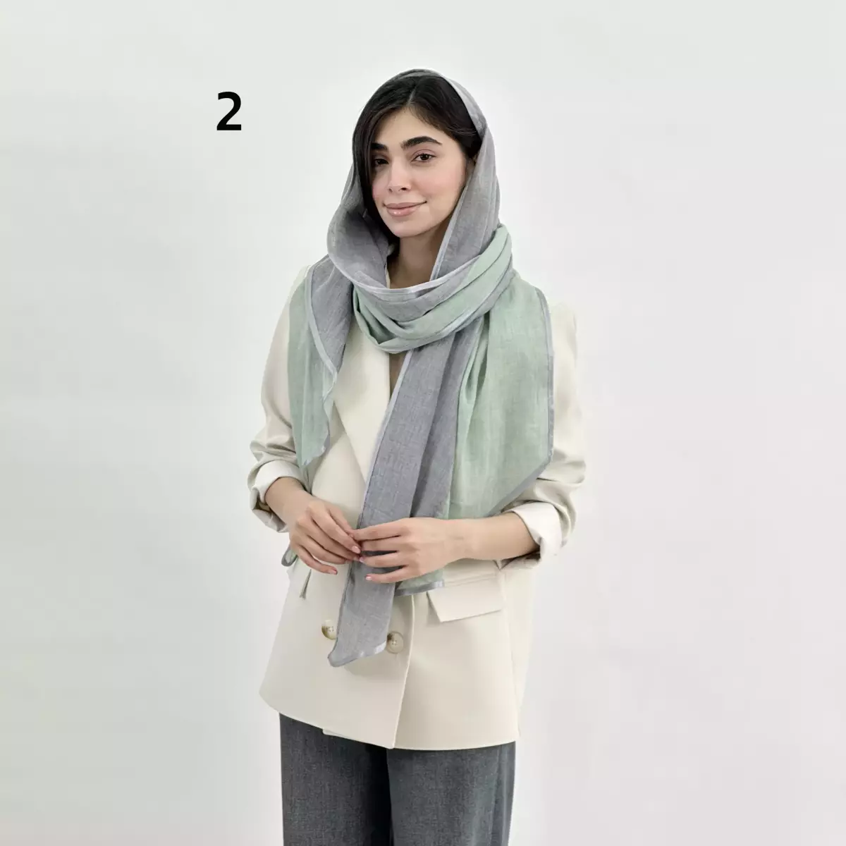 شال دو تیکه 1008462