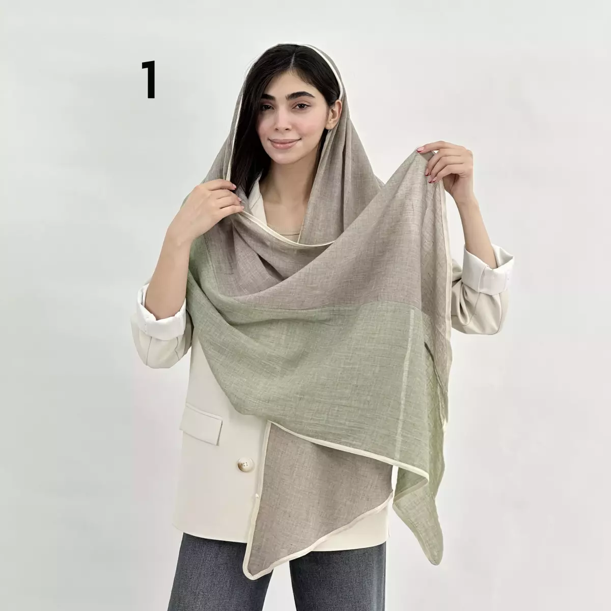 شال دو تیکه 1008462